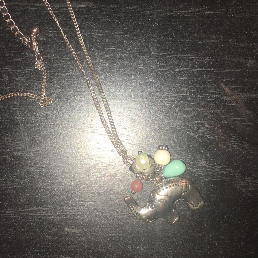 F21 long necklace